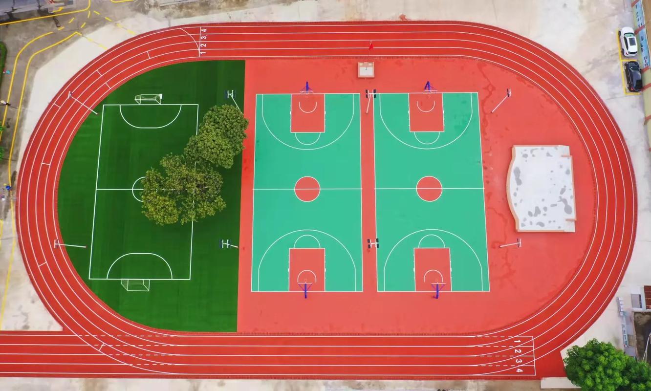 五家渠市硅PU篮球场 - 方案